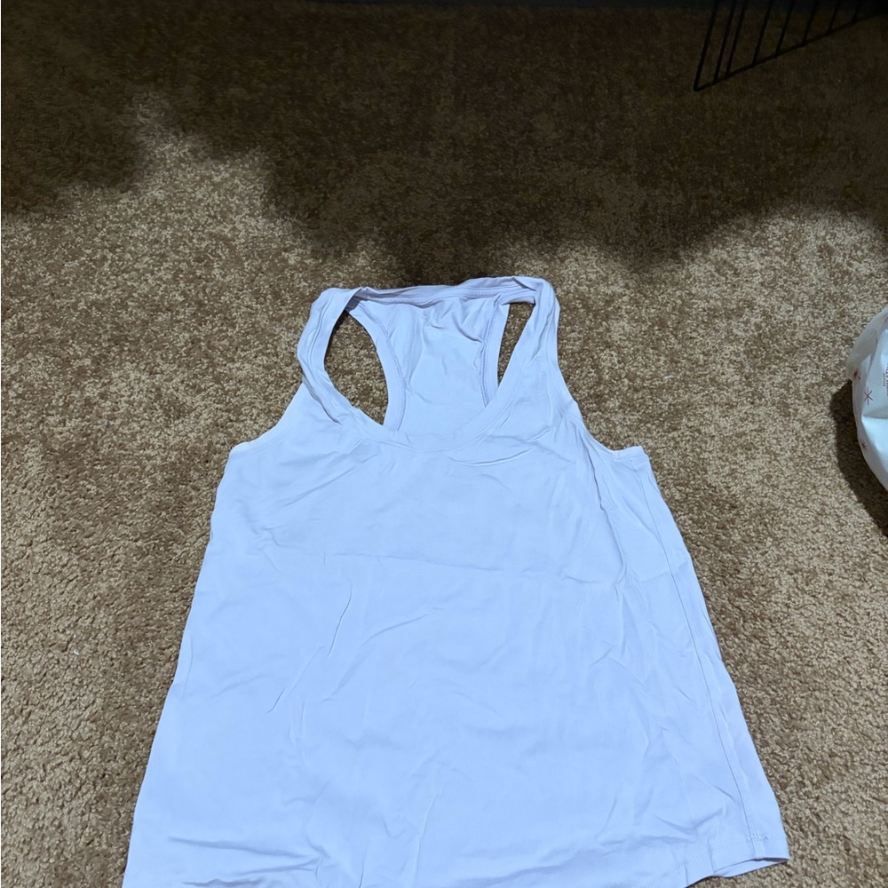 Lululemon Athletica White Tank Top